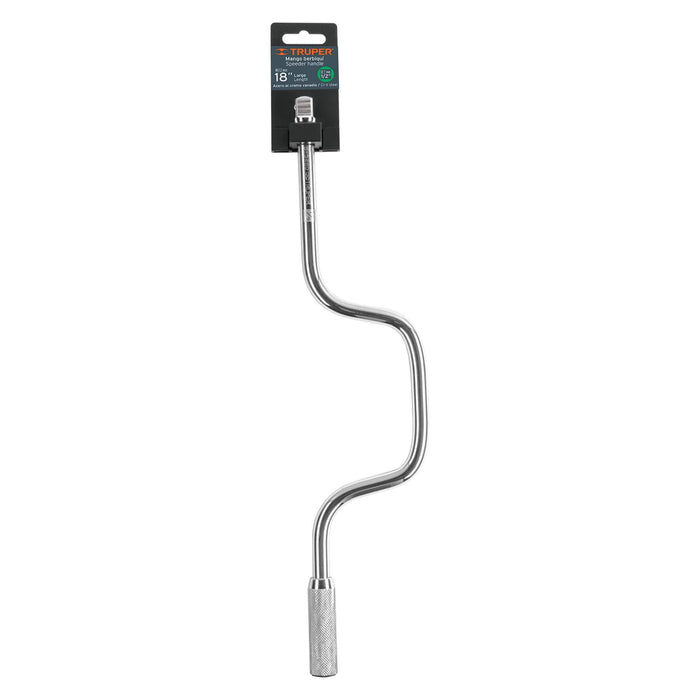 Mango cuadro 1/2' berbiquí, largo 18', Truper 13430 B-5480
