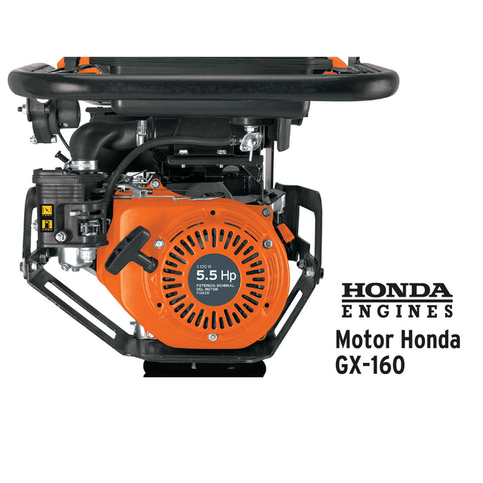 Bailarina compactadora 5.5 HP, motor Honda GX160, Truper 102971 BAI-55