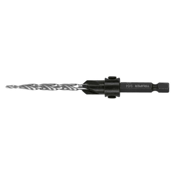 Broca avellanadora #10 para madera, 3/16', Truper 102377