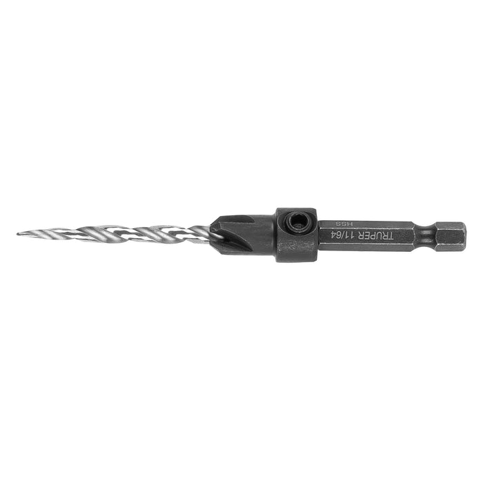 Broca avellanadora #8 para madera, 11/64', Truper 102376