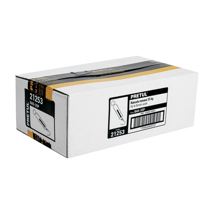 Báscula capacidad 25 kg romana de resorte, Pretul 21253 BAS-25P