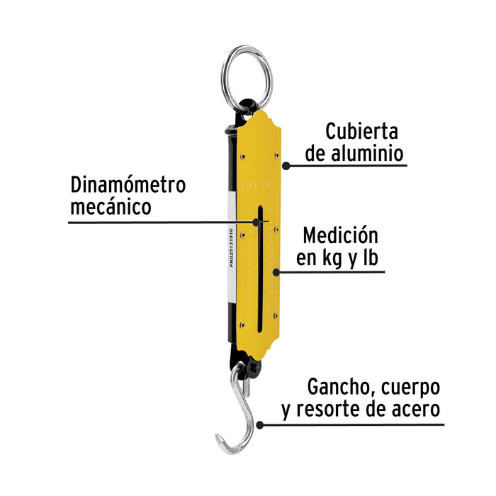 Báscula capacidad 25 kg romana de resorte, Pretul 21253 BAS-25P