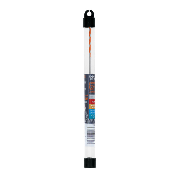 Broca multimaterial 1/8 x 3', Truper Código: 103017