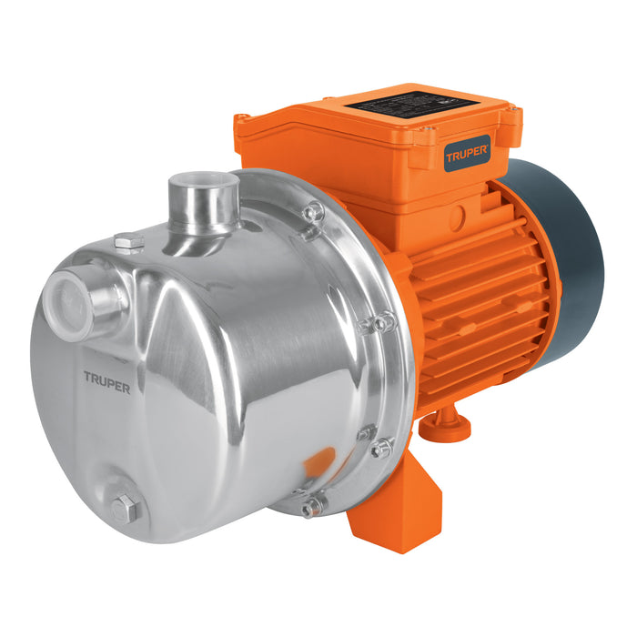 Bomba eléctrica tipo jet para agua, acero inoxidable, 1 HP 13559 BOAJ-1I