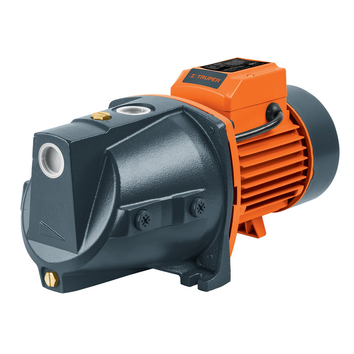 Bomba eléctrica tipo jet para agua, hierro, 1 HP, Truper 12408 BOAJ-1