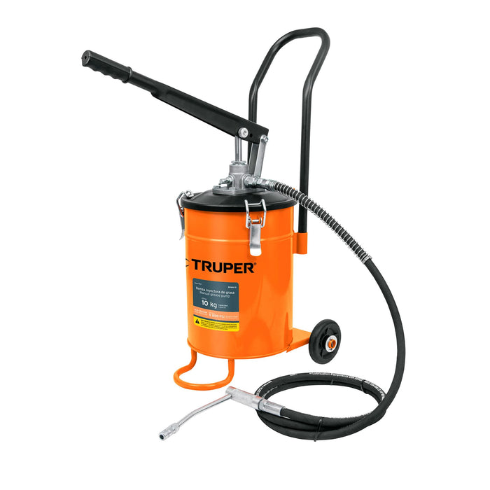 Bomba inyectora de grasa, 10 kg, Truper 16867 BOMIN-10