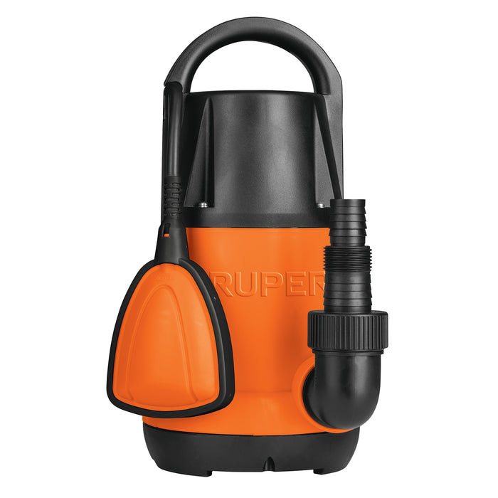 Bomba sumergible plástica, 1 HP para agua limpia, Truper 12602 BOS-1LP