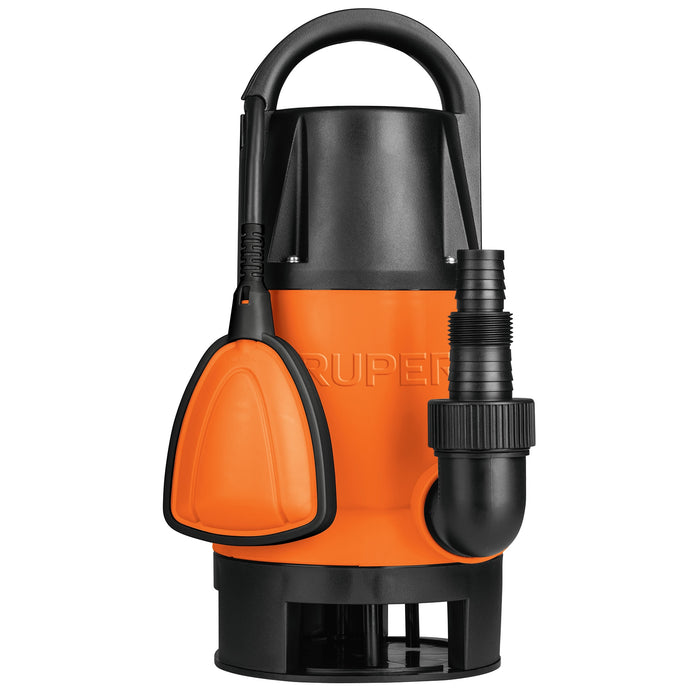Bomba sumergible plástica, 1 HP para agua sucia, Truper 12603 BOS-1SP