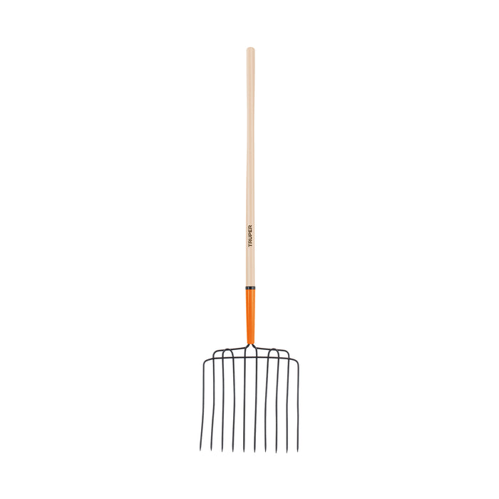 Bieldo para estiércol 10 dientes, mgo largo 48', cab/soldada 102562 BPJ-10L