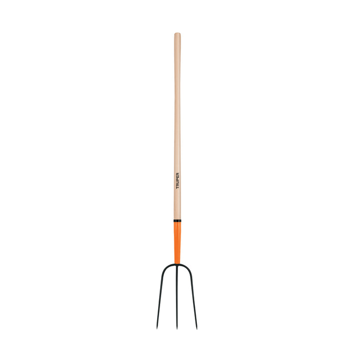 Bieldo para paja, 3 dientes, mgo largo 48', Truper 11000 BPJ-3