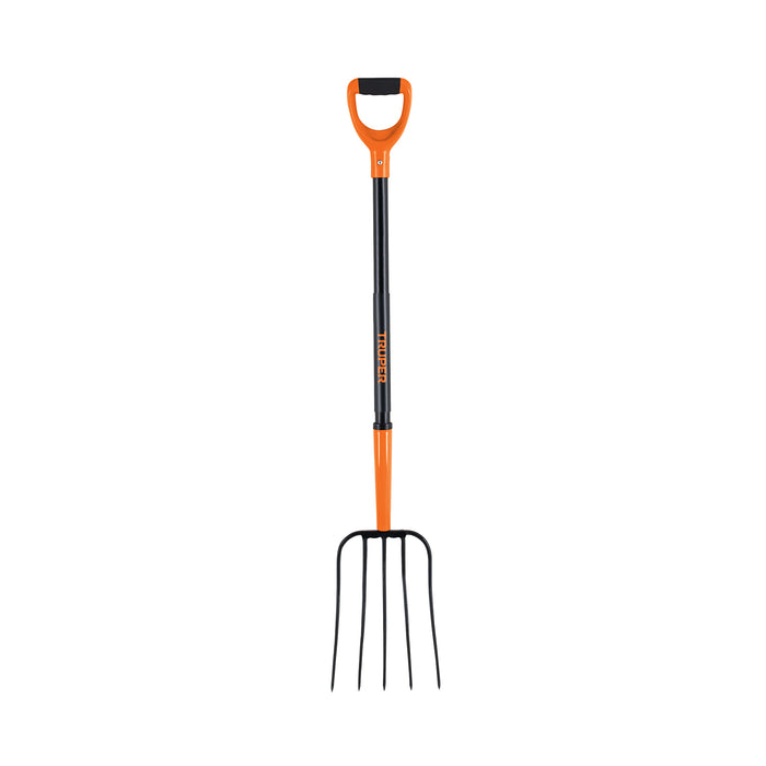 Bieldo para paja, 5 dientes, mgo largo 48', Truper 11006 BPJ-5