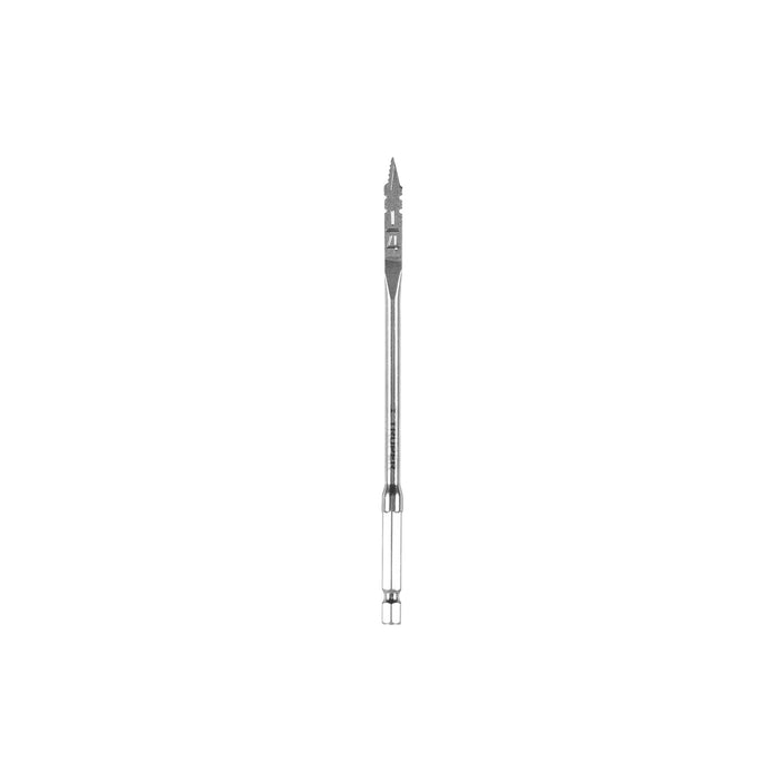 Broca plana de manita 1/4' para madera, Truper Código: 11360
