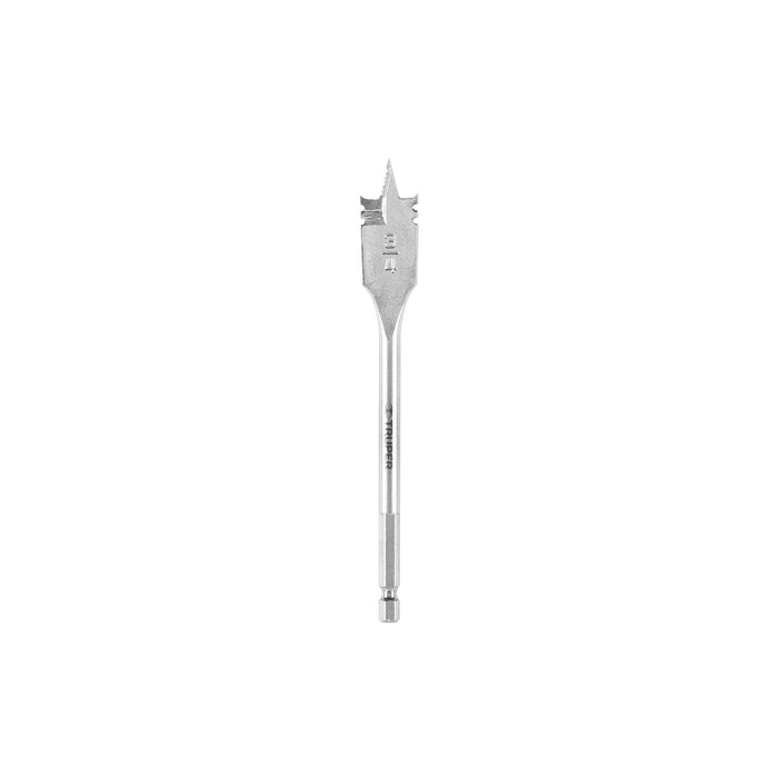 Broca plana de manita 3/4' para madera, Truper Código: 11378