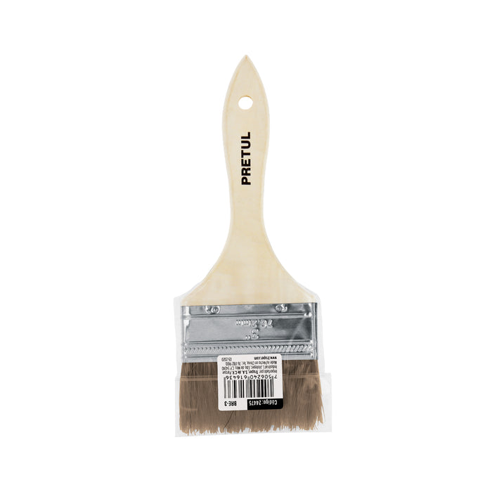 Brocha uso general de 3' con mango de madera, Pretul 24475
