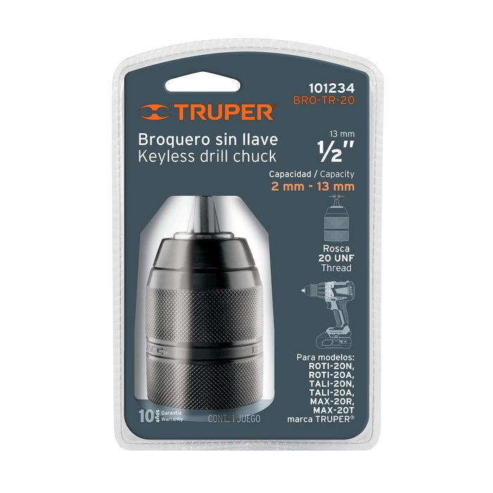 Broquero para TALI-20N/20A y ROTI-20N/20A, Truper 101234 BRO-TR-20