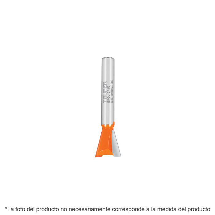 Broca para router, cola de pato, 5/16', Truper Código: 102717