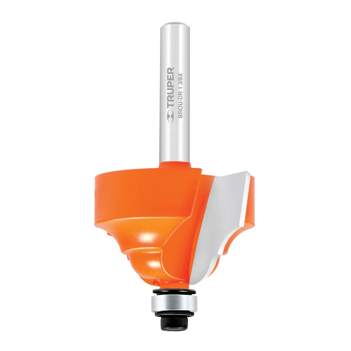 Broca para router, doble romana, 1-3/8' con balero, Truper Código: 11481