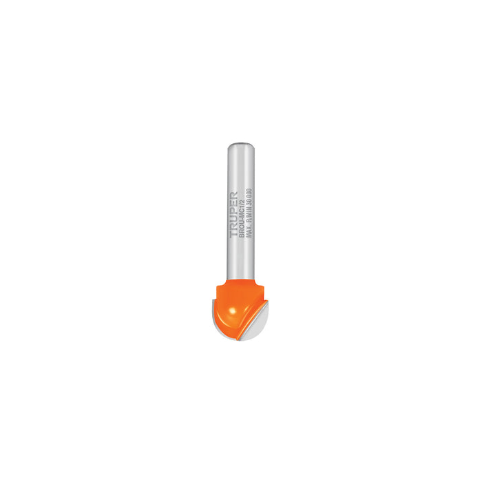 Broca para router, media caña, 1/2', Truper Código: 11462