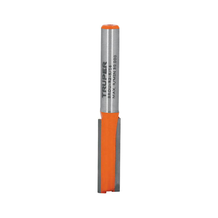 Broca para router, recta 2 filos, 5/16', Truper Código: 11454
