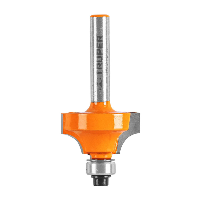 Broca para router, redondeado con moldura, 1' con balero 11472 BROU-RM1X