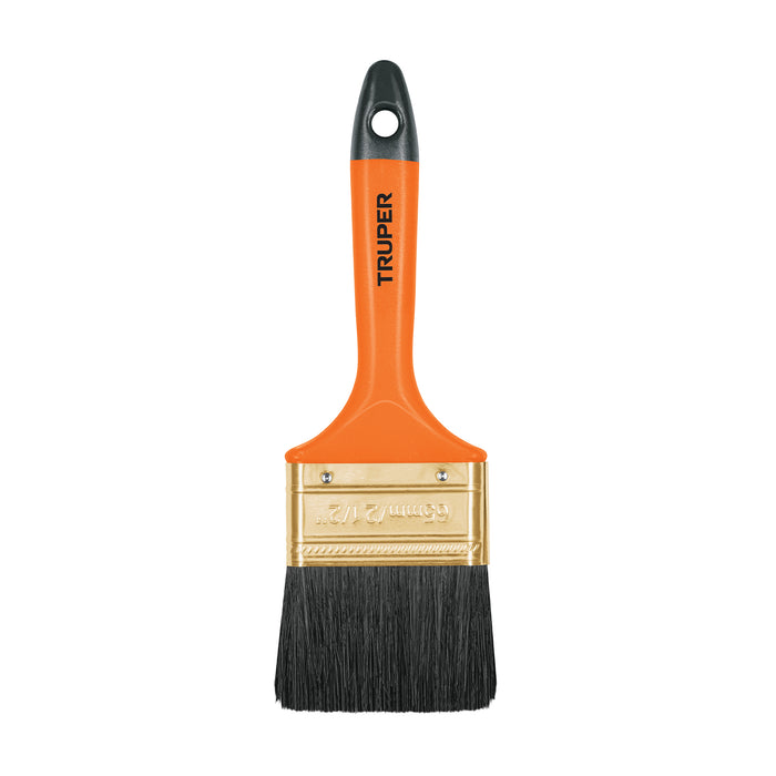 Brocha profesional de 2-1/2' con mango de plástico, Truper Código: 14484