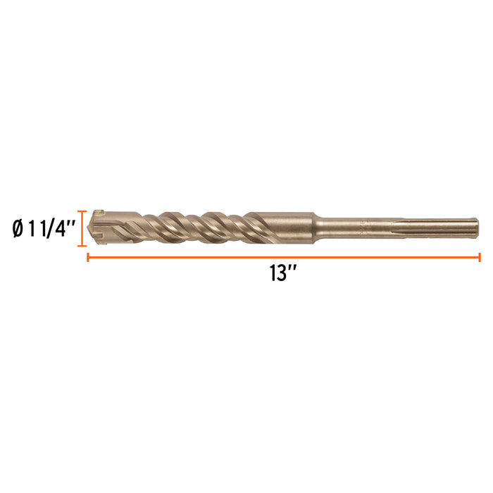 Broca SDS Ma x de 1-1/4 x 13', Truper Código: 101465
