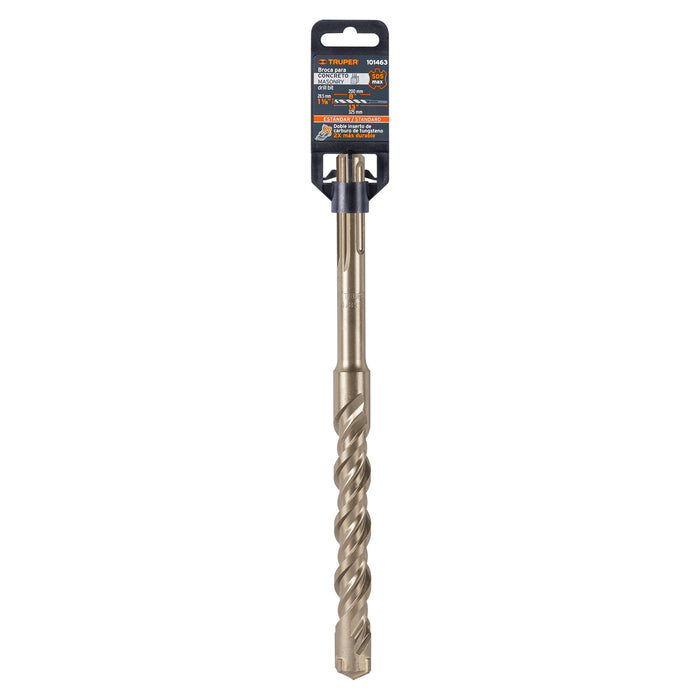 Broca SDS Ma x de 1-1/8 x 13', Truper Código: 101463