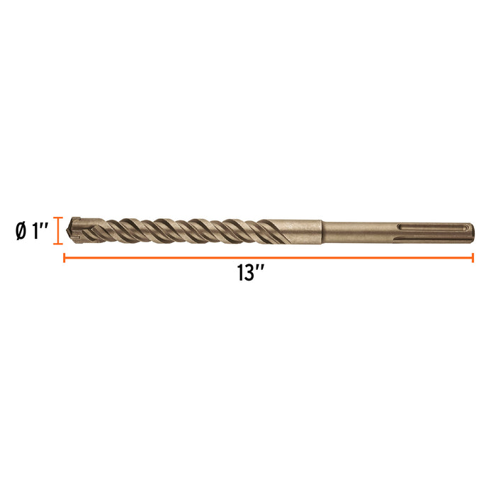 Broca SDS Ma x de 1 x 13', Truper Código: 101460