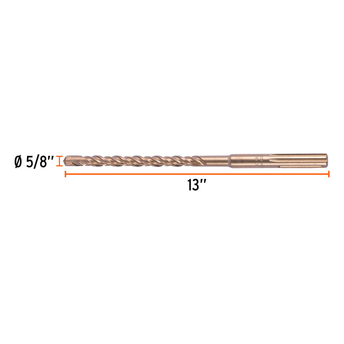 Broca SDS Ma x de 5/8 x 13', Truper Código: 101432