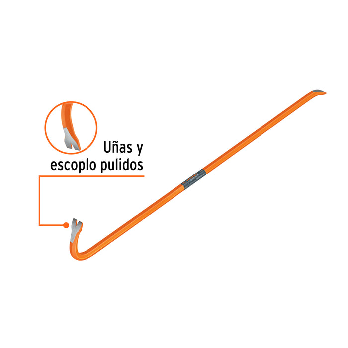 Barreta de uña de 3/4' x 105 cm, Truper 19633 BU-105