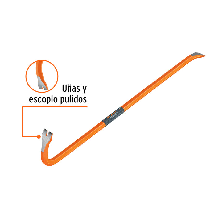 Barreta de uña de 3/4' x 75 cm, Truper 10859 BU-75