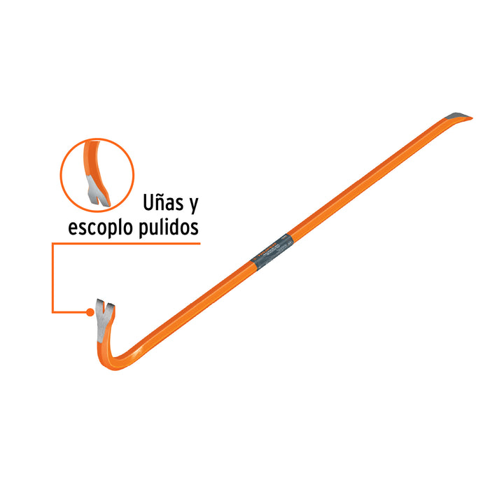Barreta de uña de 3/4' x 90 cm, Truper 10862 BU-90