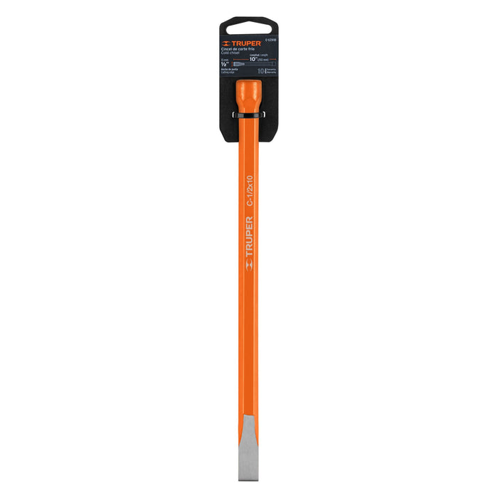 Cincel de corte frío de 1/2 X 10', Truper Código: 12121
