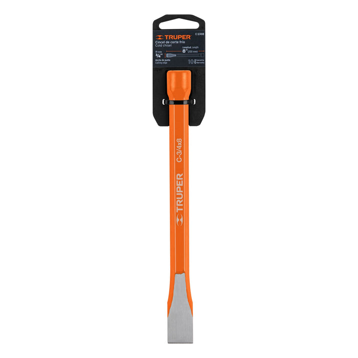 Cincel de corte frío de 3/4 X 8', Truper Código: 12142