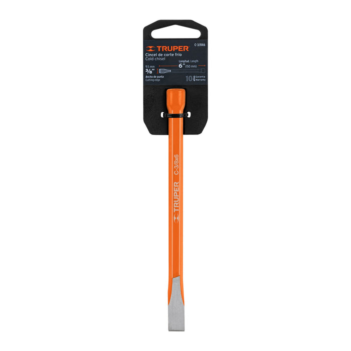Cincel de corte frío de 3/8 X 6', Truper Código: 12106