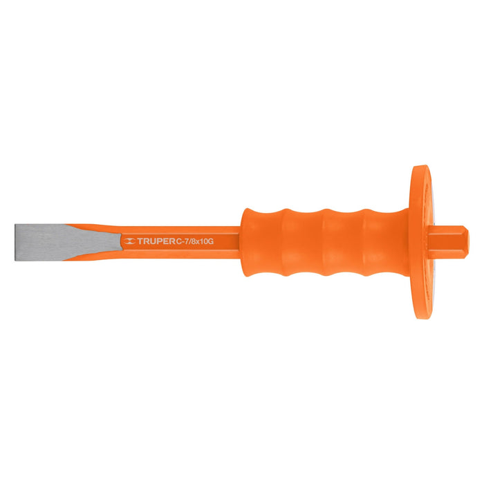 Cincel de corte frío 7/8 x 10' con grip, Truper Código: 12274