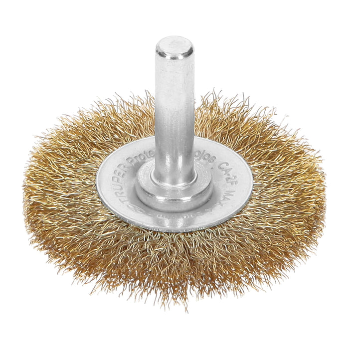 Carda circular 2' alambre fino para taladro, Truper 11574 CA-2F