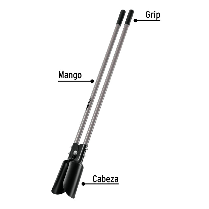 Cavador mangos de madera 48', Pretul 22698 CA-34