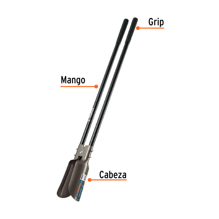 Cavador mangos de acero 45', Truper 11131 CA-36M