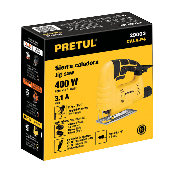 Sierra caladora 400 W, Pretul 29003 CALA-P4