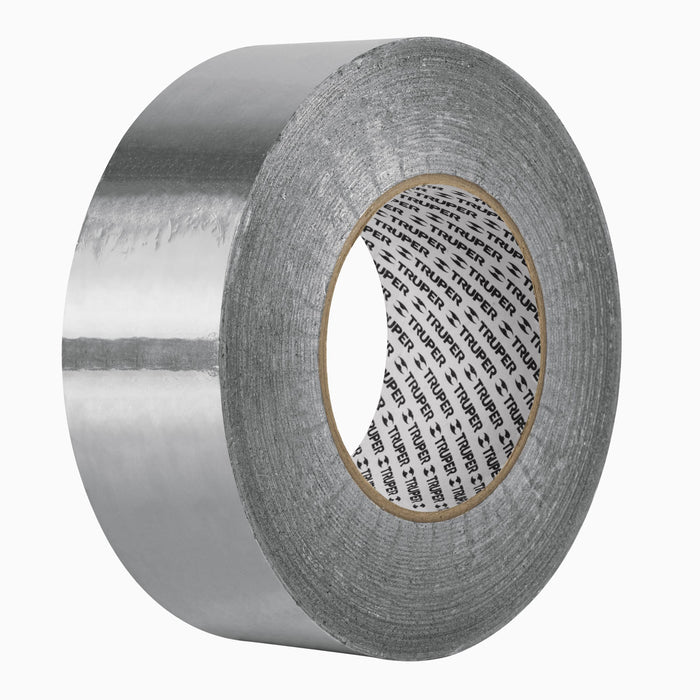 Cinta de aluminio de 48 mm x 50 m, Truper 12137 CALU-50