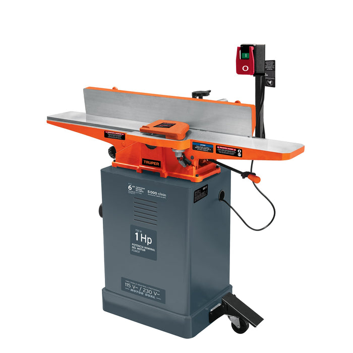 Canteadora de piso 6', 1 HP (750 W), Truper 16282 CANT-6X