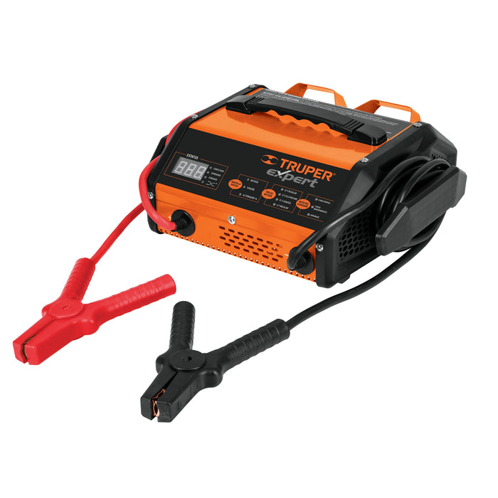 Cargador de 50 A para baterías de 12 V, Truper 13027 CARBA-50