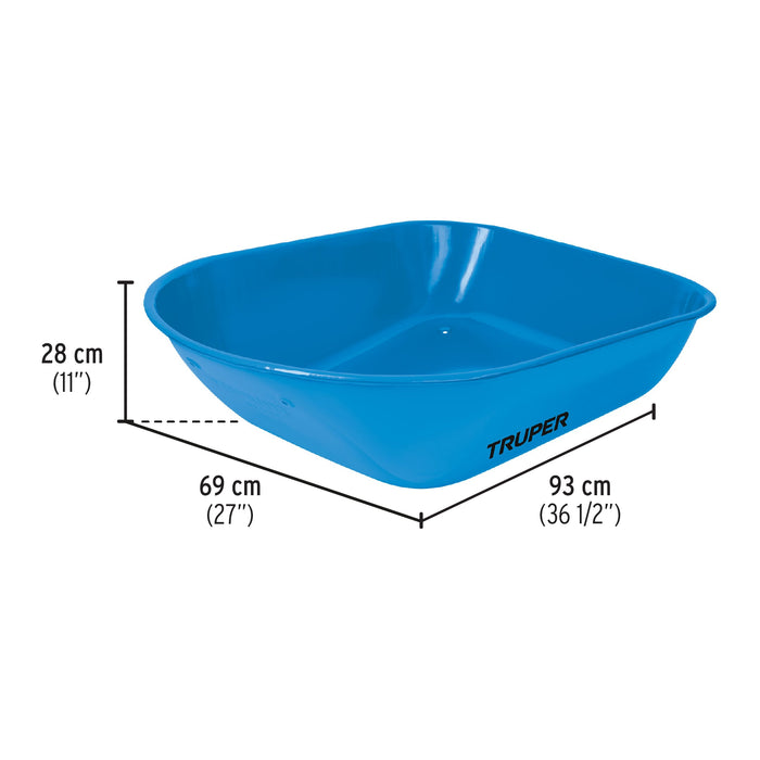 Carretilla 5.5ft3 Neumática, bastidor tubular, Truper 11758 CAT-50WD