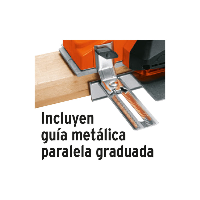 Cepillo eléctrico 3-1/4' 850 W, profesional, Truper Código: 100502