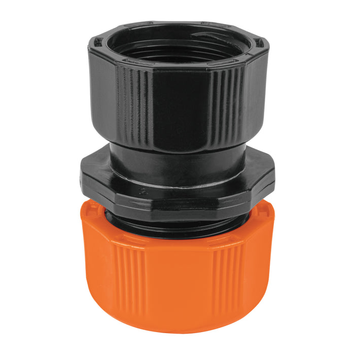Conector 1/2' hembra de ABS con tuerca de ajuste manual Código: 102989