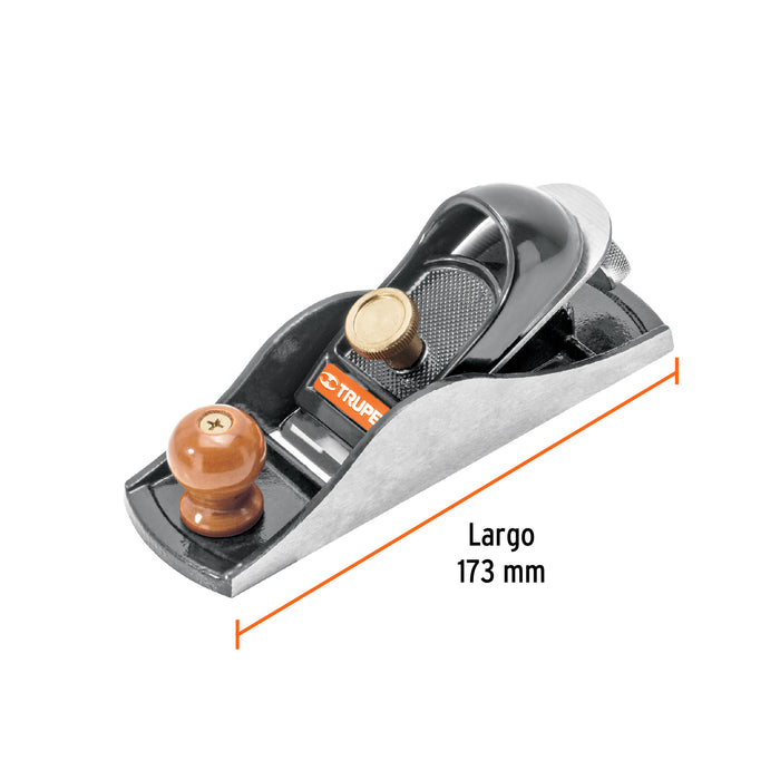 Cepillo tipo chancla para carpintero, Truper 12024 CH-7