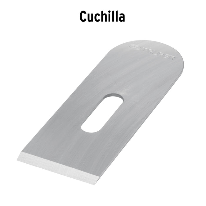 Cepillo tipo chancla para carpintero, Truper 12024 CH-7