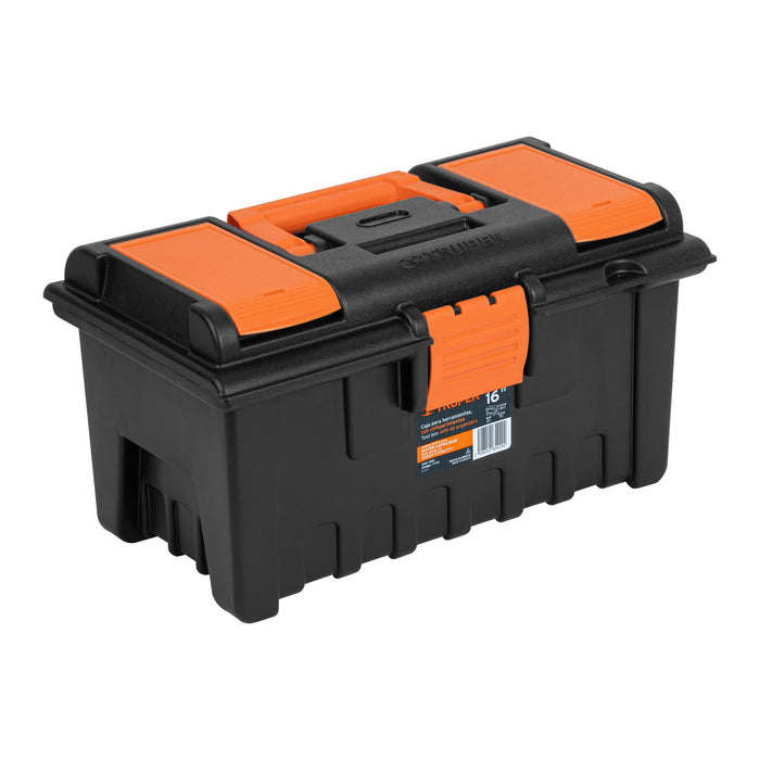 Caja para herramienta de 16' con compartimentos, Truper 11141 CHA-16NC