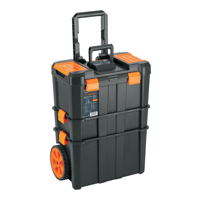 Caja p/herramienta de 19'x25' c/ruedas, 3 en 1 desmontable 102644 CHP-1925R